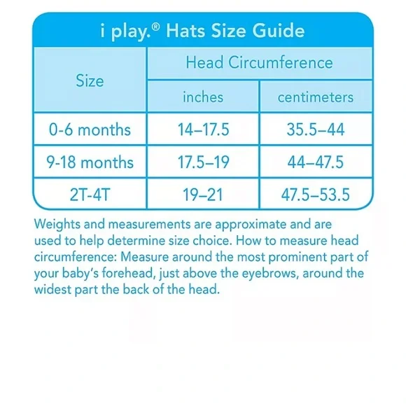 I PLAY PURPLE ADJUSTABLE SUN HAT W/ TIE 0-6 months SPF 50! NEW W/OUT TAGS ☀️ - Picture 2 of 5